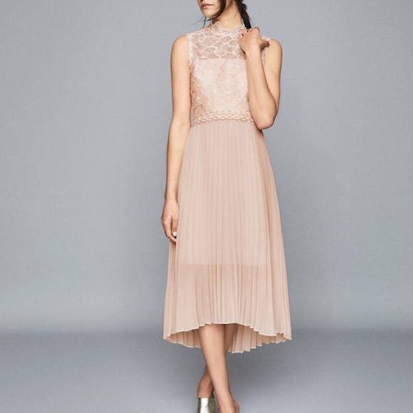 NWT REISS | Lace Midi Dress - Picture 6 of 6